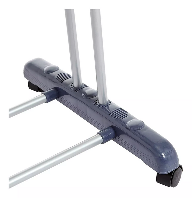 Aço inoxidável 4 camadas de pano interno e externo em pé cabide rack de secagem de roupas rack de secador de pano