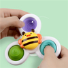 Spinner forte ventosa brinquedos de banho girando dimple crianças brinquedos sensoriais