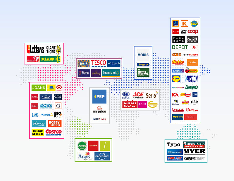 Nossos clientes estão em todo o mundo