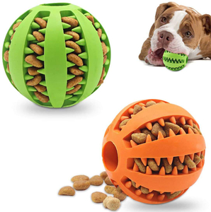 Pet Magic Rolling Ball Interactive Automatic Slow Feeder Dispenser Pet Chew Toys para Cachorro